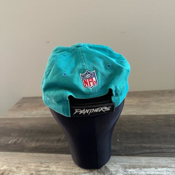 Vintage Teal Nike White Tag NFL Pro Line Carolina Panthers Football Hat - Picture 4 of 8